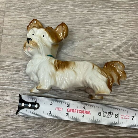 Vintage terrier dog breed porcelain figurine Skye Yorkshire - Picture 9 of 9